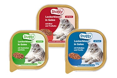 snuggy Katzennassfutter Schale